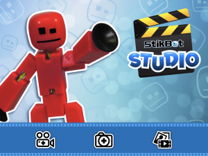 Screenshot of the Stikbot Studio App