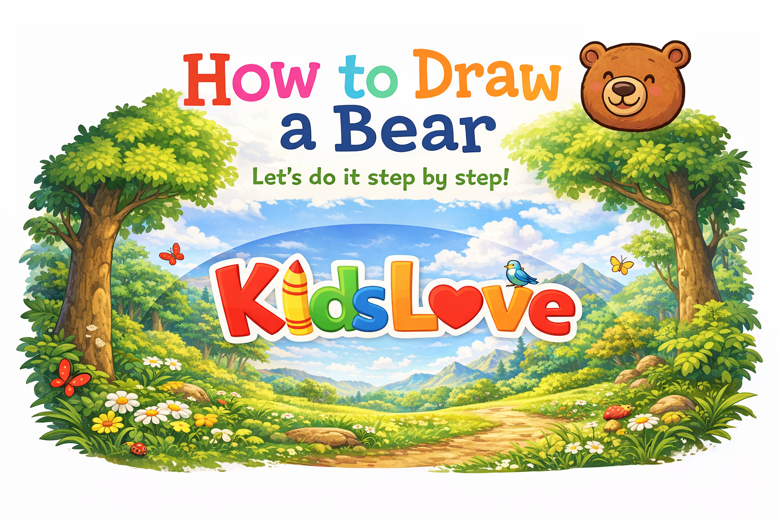 How to Draw a Bear