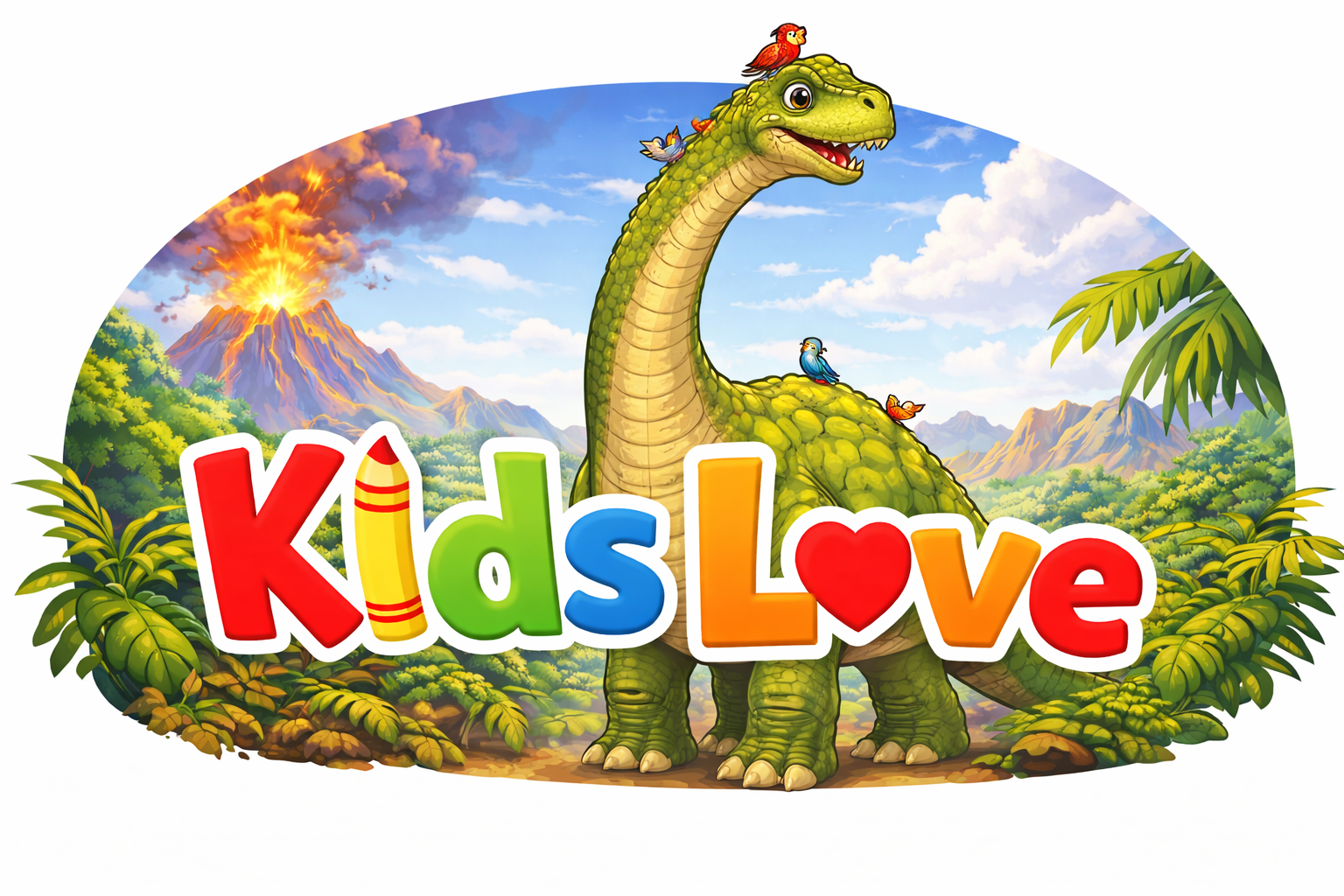 Kids Love Brachiosaurus