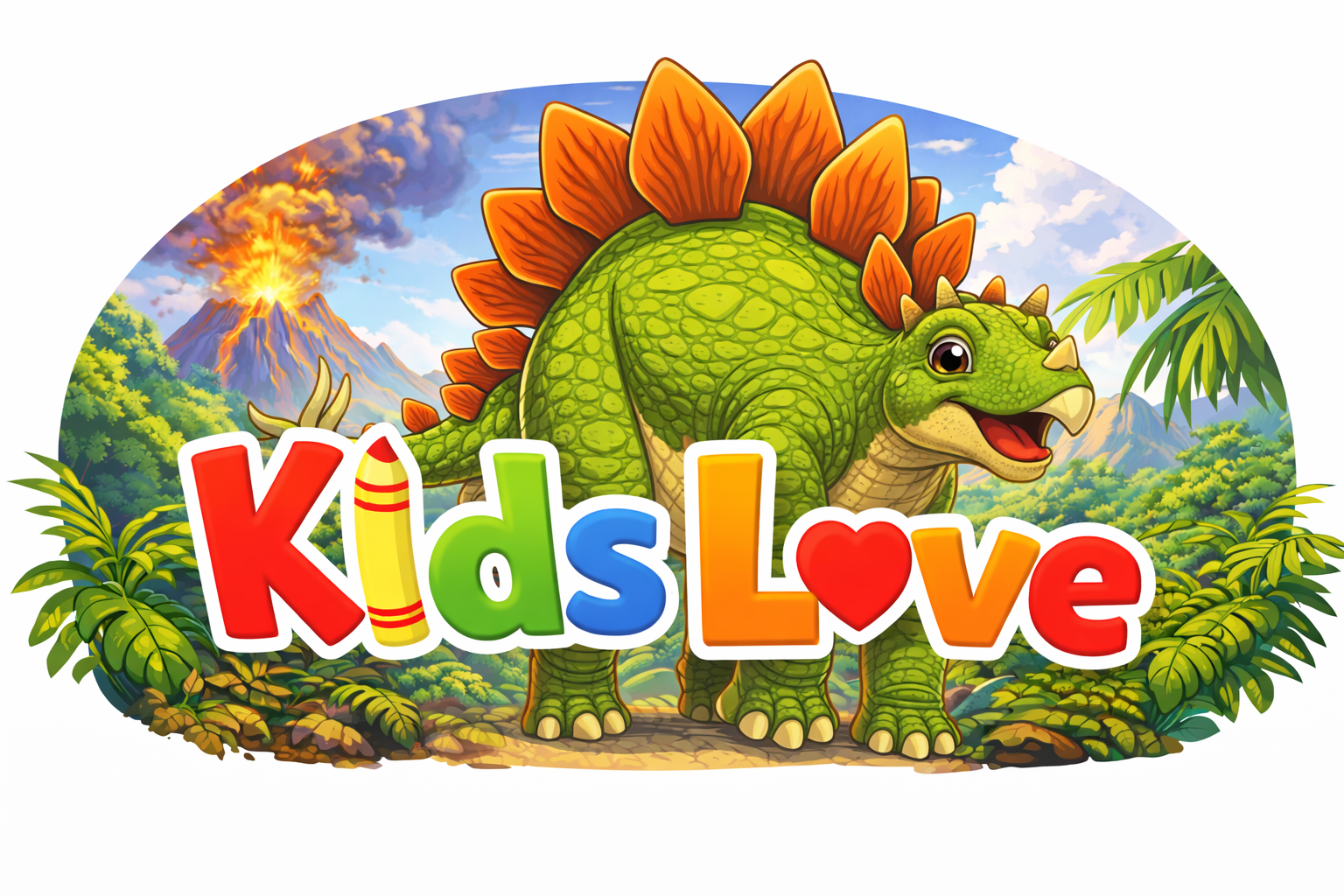 Kids Love Stegosaurus